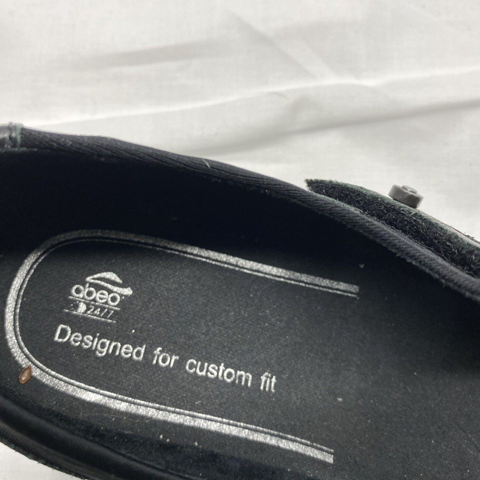 Abeo 24/7 Brea Black Leather Mary Jane Comfort Shoes Women's Size 8 M Euc — image 7 of 8